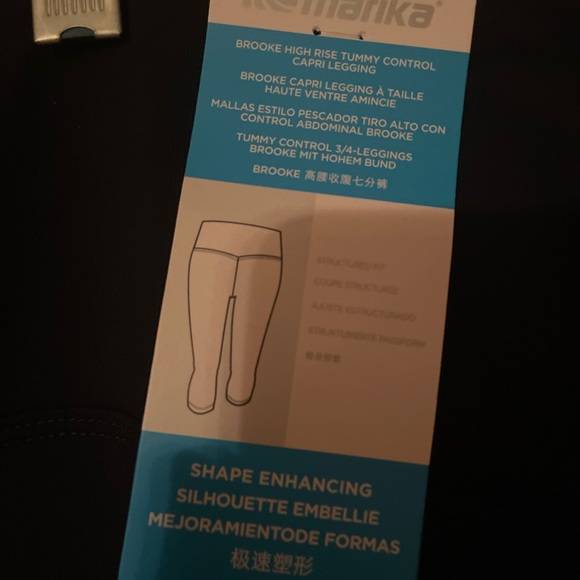 Tummy control capri yoga pants. - Picture 6 of 8